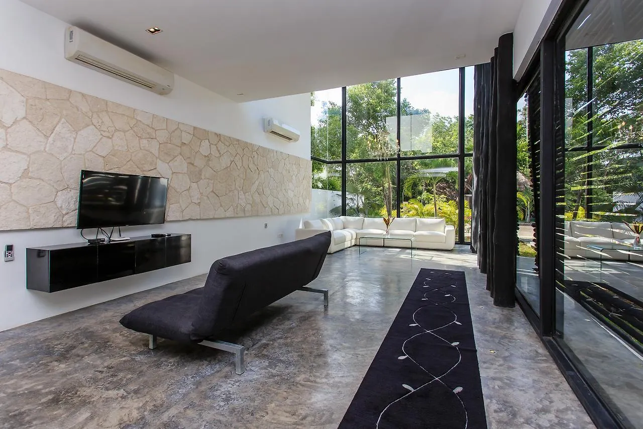 Casa Crystal By Moskito Villa Tulum Mexikó