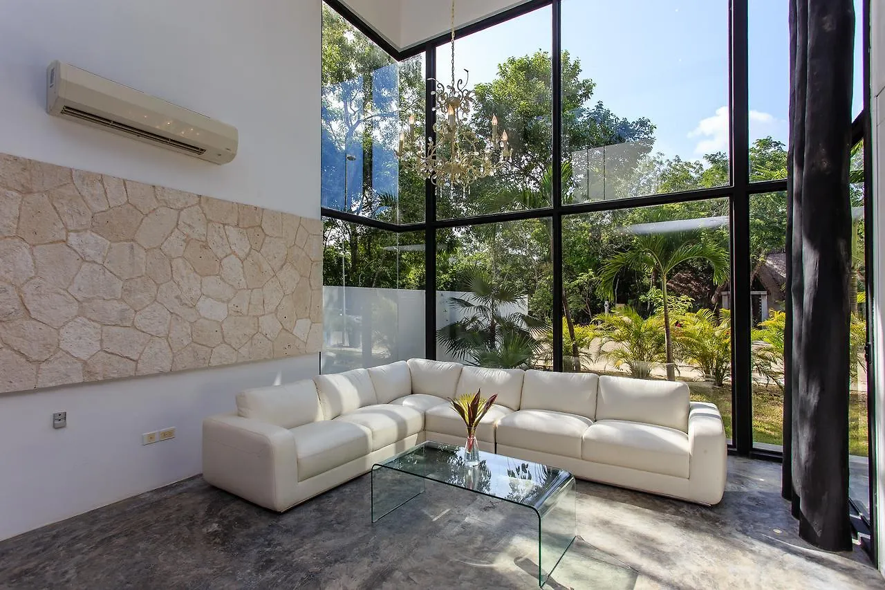 Casa Crystal By Moskito Villa Tulum Mexikó